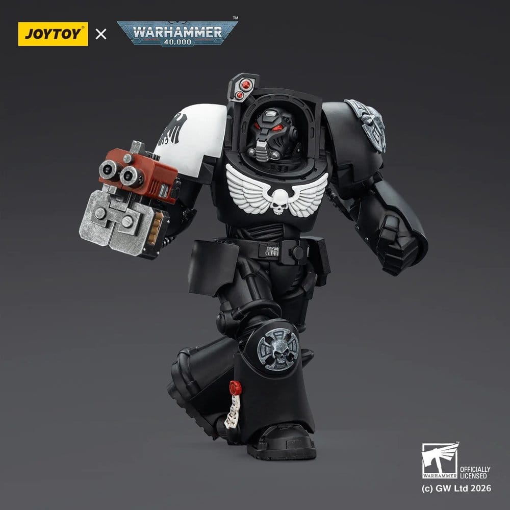 Warhammer 40,000 figurine Raven Guard Terminator 2 with Power Fist and Storm Bolter 14 cm