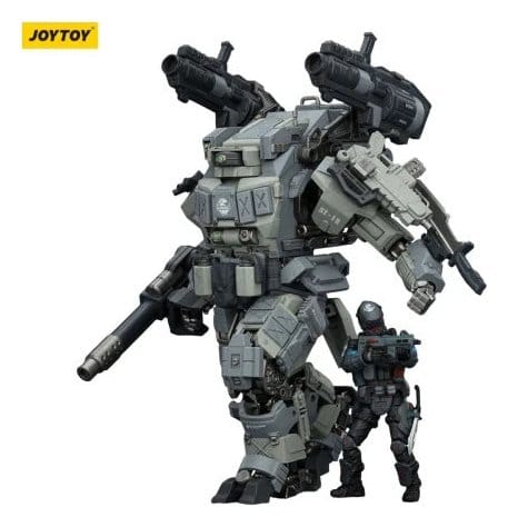 Dark Source figurine 1/25 APOC Series Bedrock Fury Fire Strike Mech ST-8618 14 cm