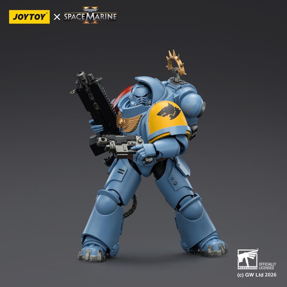 Warhammer 40,000 figurine Game Edition Space Wolves Heavy Intercessor 13 cm