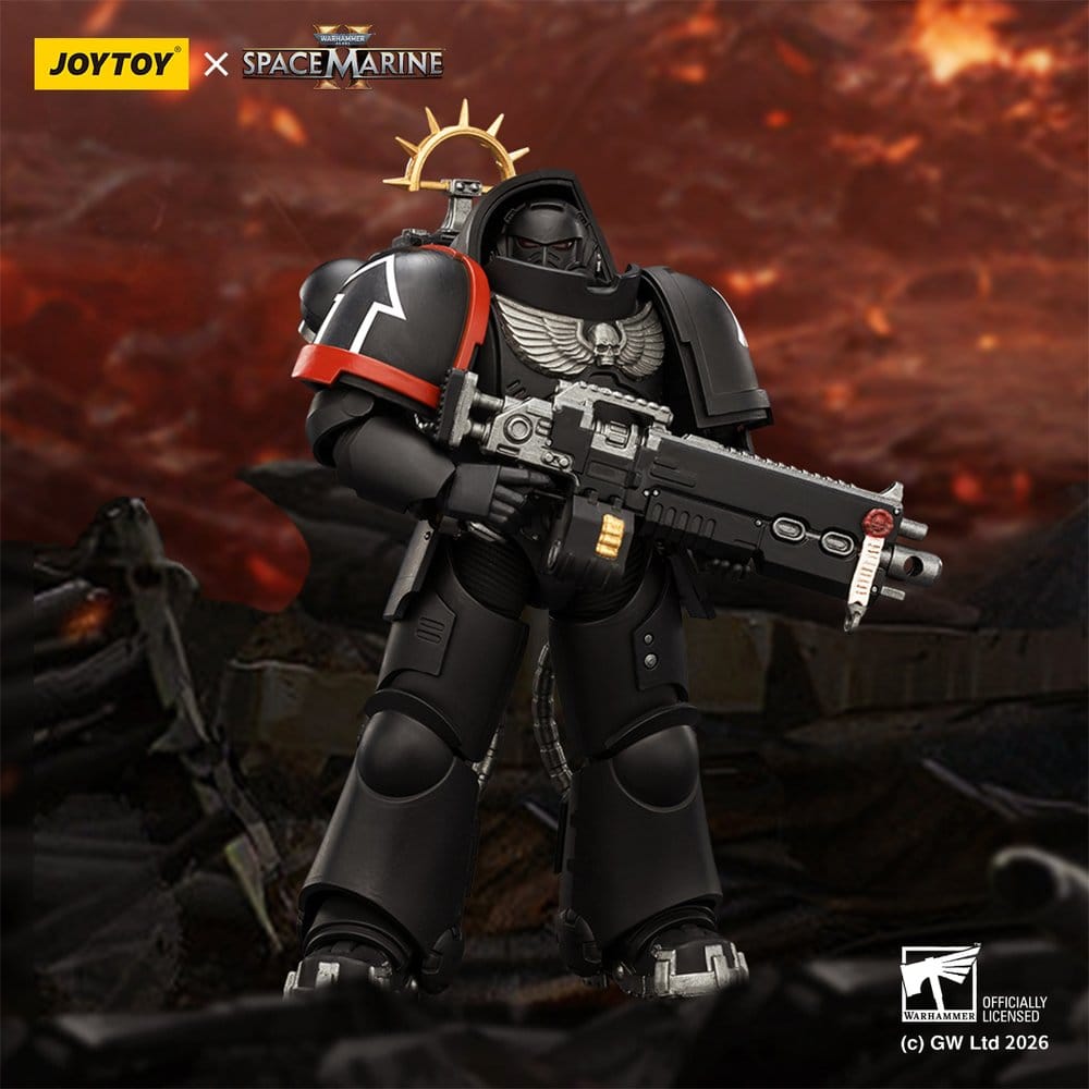 Warhammer 40,000 figurine Raven Guard Heavy Intercessor 13 cm