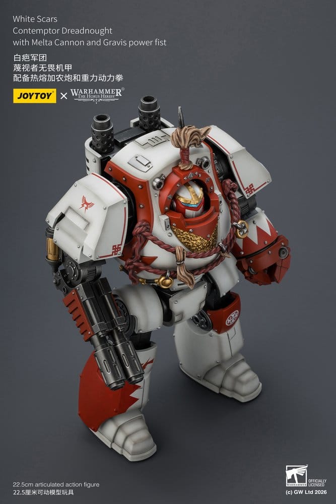 Warhammer The Horus Heresy figurine White Scars Contemptor Dreadnought 23 cm