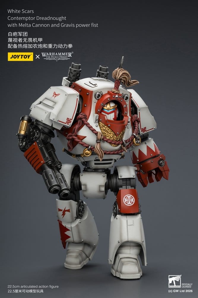 Warhammer The Horus Heresy figurine White Scars Contemptor Dreadnought 23 cm