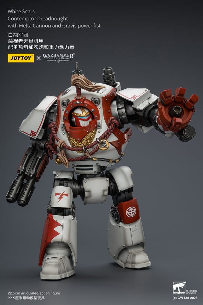 Warhammer The Horus Heresy figurine White Scars Contemptor Dreadnought 23 cm