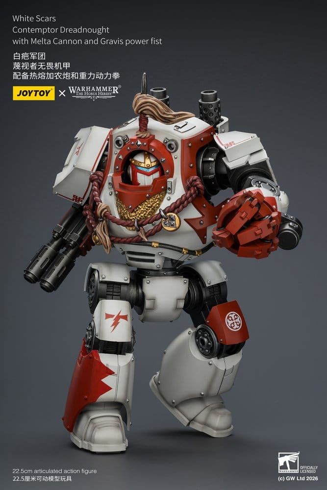 Warhammer The Horus Heresy figurine White Scars Contemptor Dreadnought 23 cm