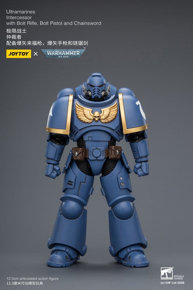 Warhammer 40,000 figurine Ultramarines Intercessor 12 cm