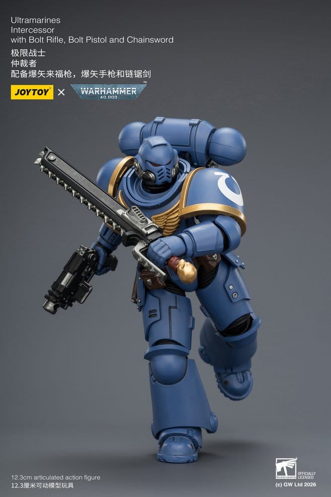 Warhammer 40,000 figurine Ultramarines Intercessor 12 cm