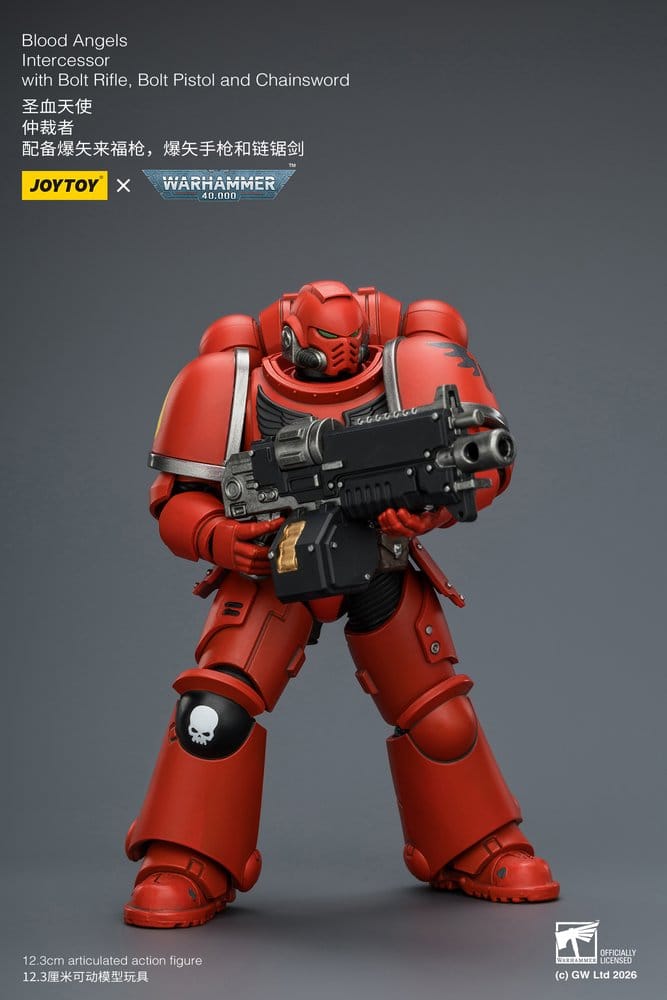 Warhammer 40,000 figurine Blood Angels Intercessor 12 cm