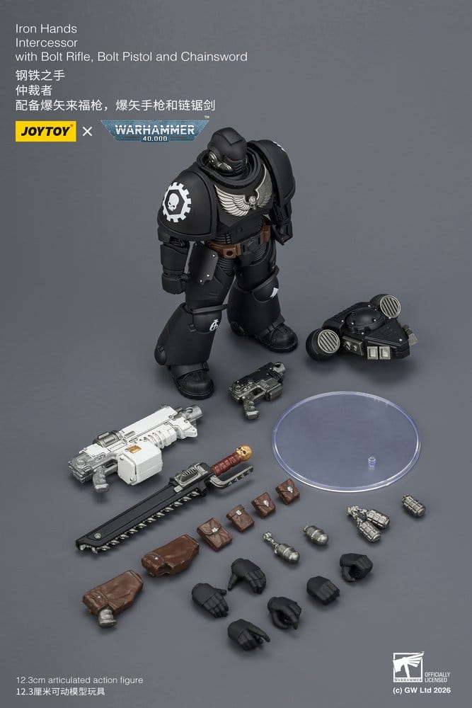 Warhammer 40,000 figurine Iron Hands Intercessor 12 cm