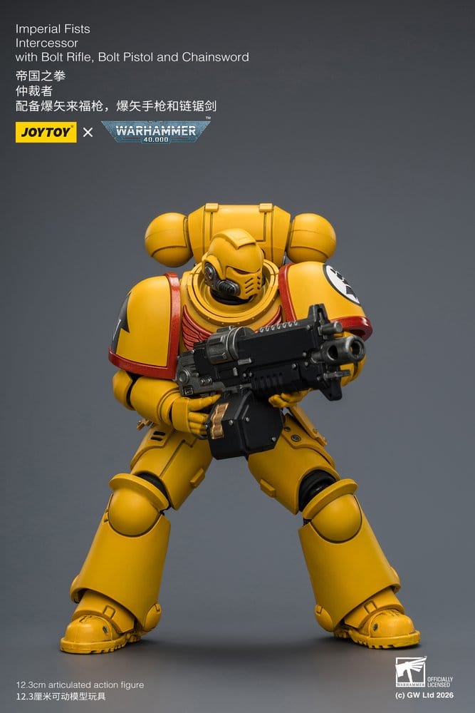 Warhammer 40,000 figurine Imperial Fists Intercessor 12 cm