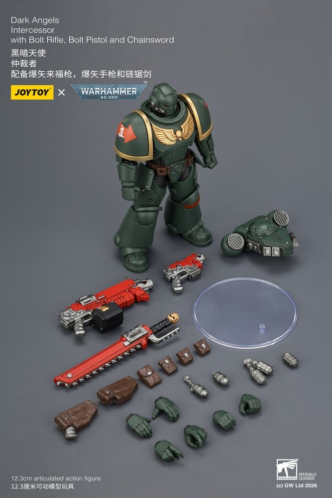 Warhammer 40,000 figurine Dark Angels Intercessor 12 cm