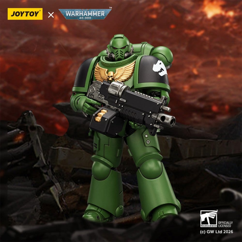 Warhammer 40,000 figurine Salamanders Intercessor 12 cm