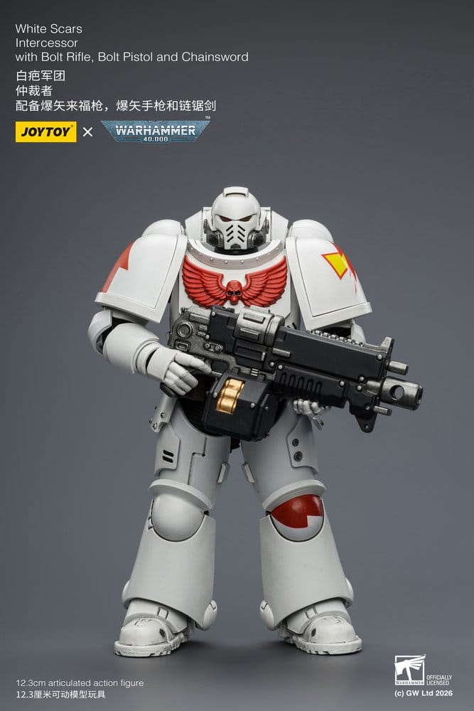 Warhammer 40,000 figurine White Scars Intercessor 12 cm