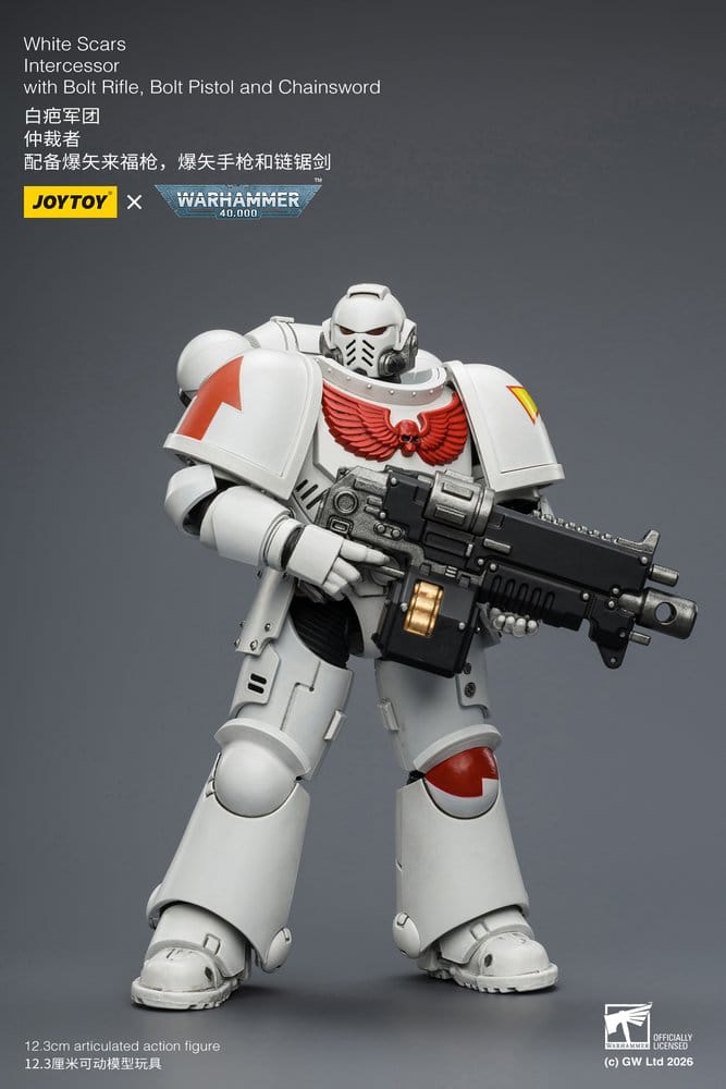 Warhammer 40,000 figurine White Scars Intercessor 12 cm