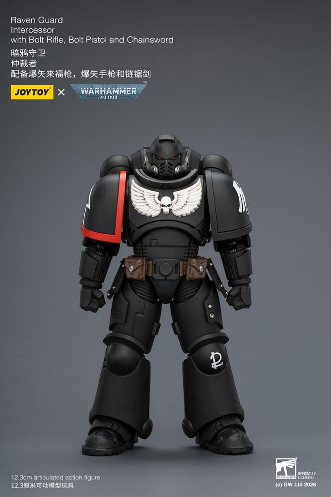 Warhammer 40,000 figurine Raven Guard Intercessor 12 cm