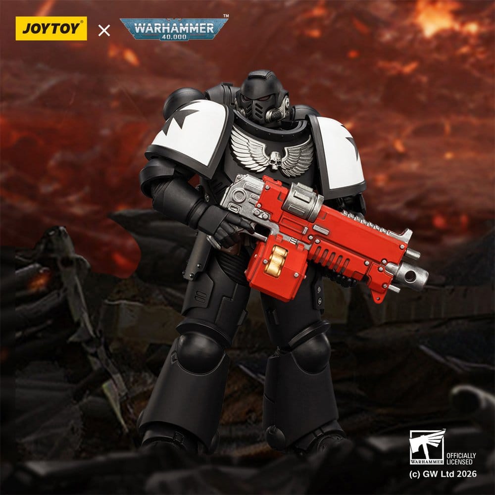 Warhammer 40,000 figurine Black Templars Intercessor 12 cm