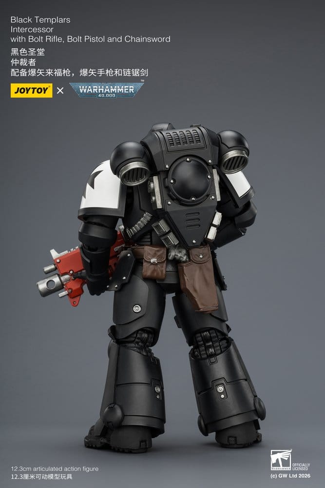 Warhammer 40,000 figurine Black Templars Intercessor 12 cm