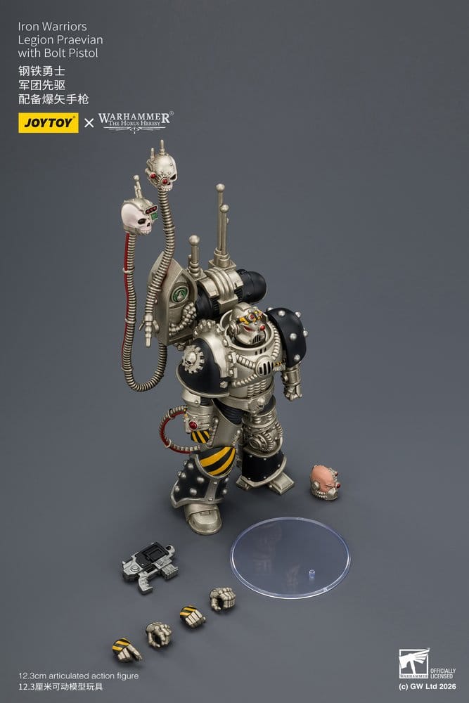 Warhammer The Horus Heresy figurine Iron Warriors Legion Praevian 12 cm