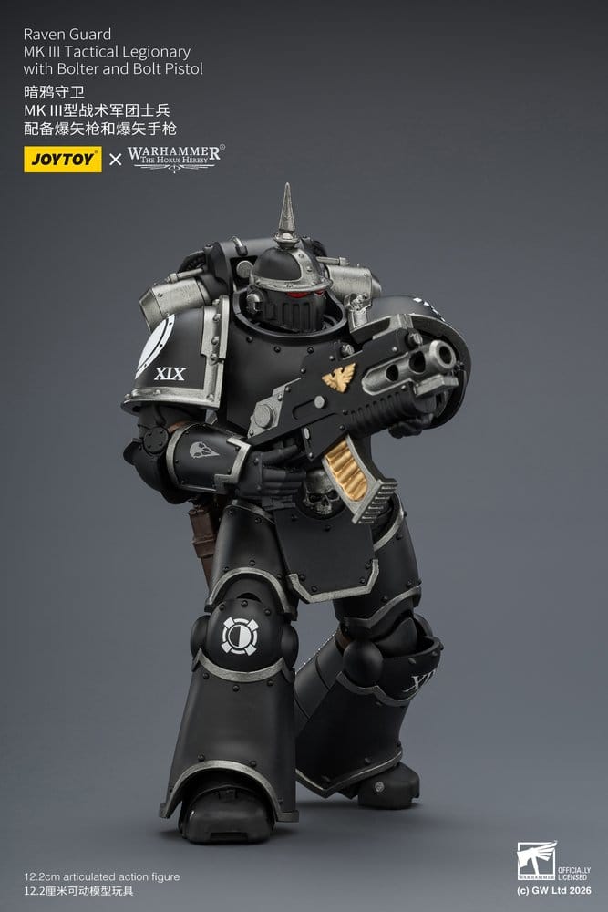 Warhammer 40,000 figurine Raven Guard MK III Tactical Legionary 12 cm