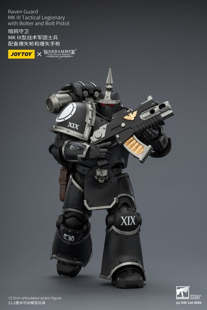 Warhammer 40,000 figurine Raven Guard MK III Tactical Legionary 12 cm