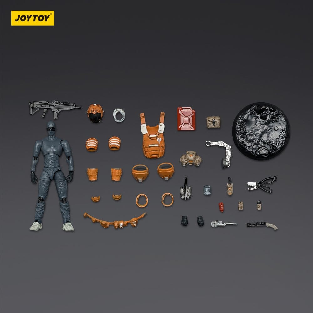 Dark Source figurine Steel Ride Corps Engineer Chris 8 cm