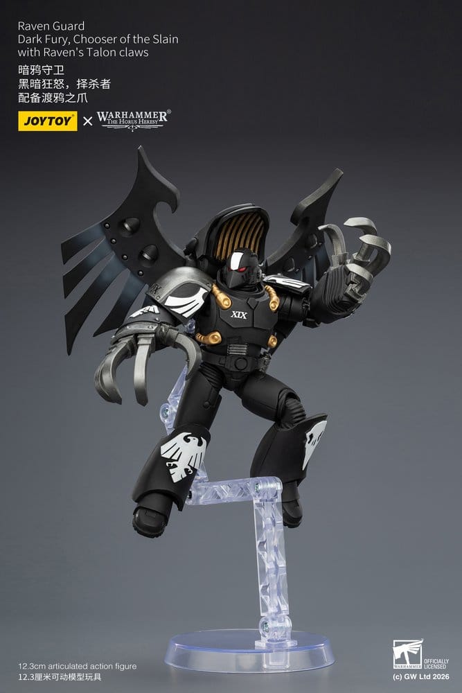 Warhammer 40,000 figurine Raven Guard Dark Fury, Chooser of the Slain 12 cm