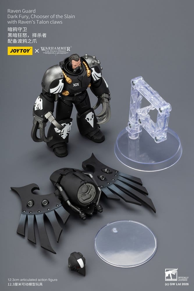 Warhammer 40,000 figurine Raven Guard Dark Fury, Chooser of the Slain 12 cm