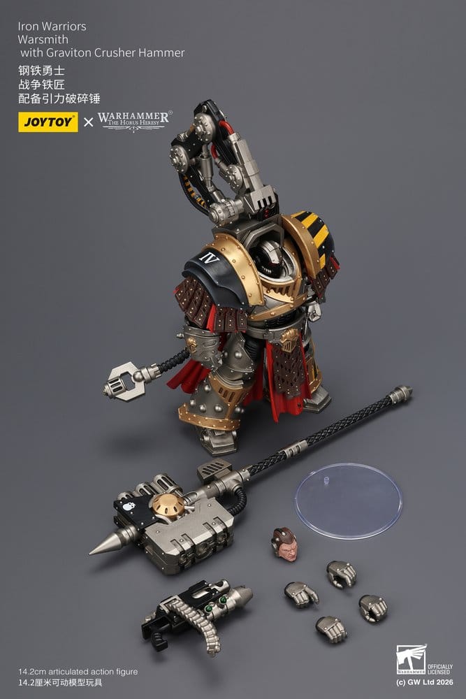 Warhammer The Horus Heresy figurine Iron Warriors Warsmith 14 cm