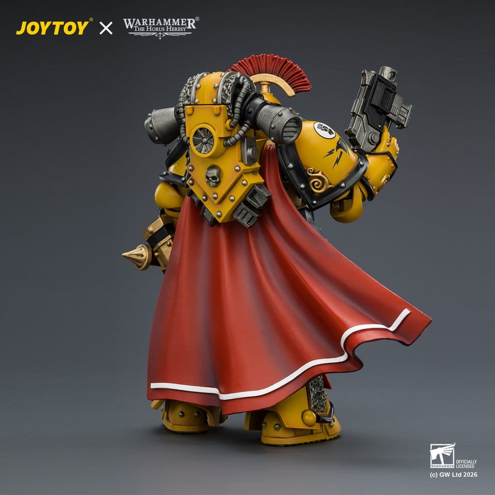 Warhammer figurine Imperial Fists Legion Praetor in Mk III Armour 13 cm