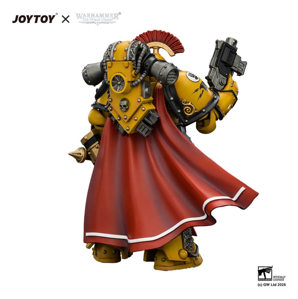 Warhammer figurine Imperial Fists Legion Praetor in Mk III Armour 13 cm
