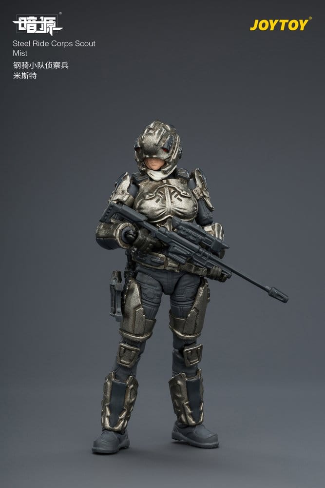 Dark Source Steel Ride Corps figurine Scout Mist 8 cm