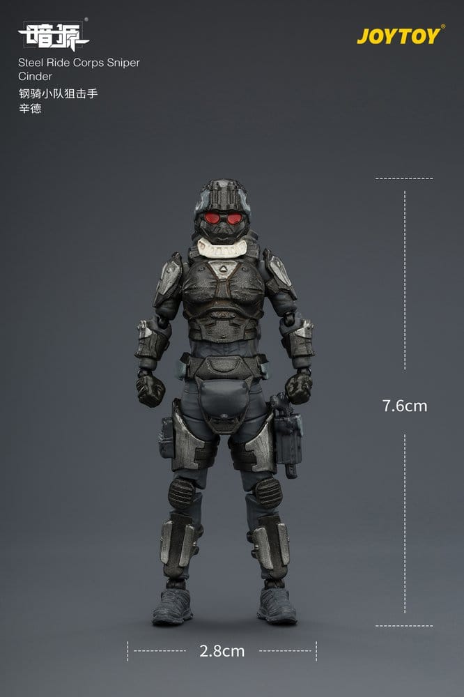 Dark Source Steel Ride Corps figurine Sniper Cinder 8 cm