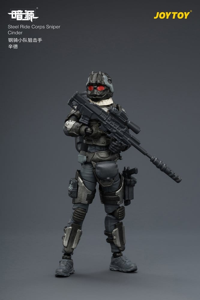 Dark Source Steel Ride Corps figurine Sniper Cinder 8 cm