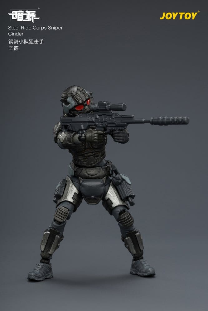 Dark Source Steel Ride Corps figurine Sniper Cinder 8 cm