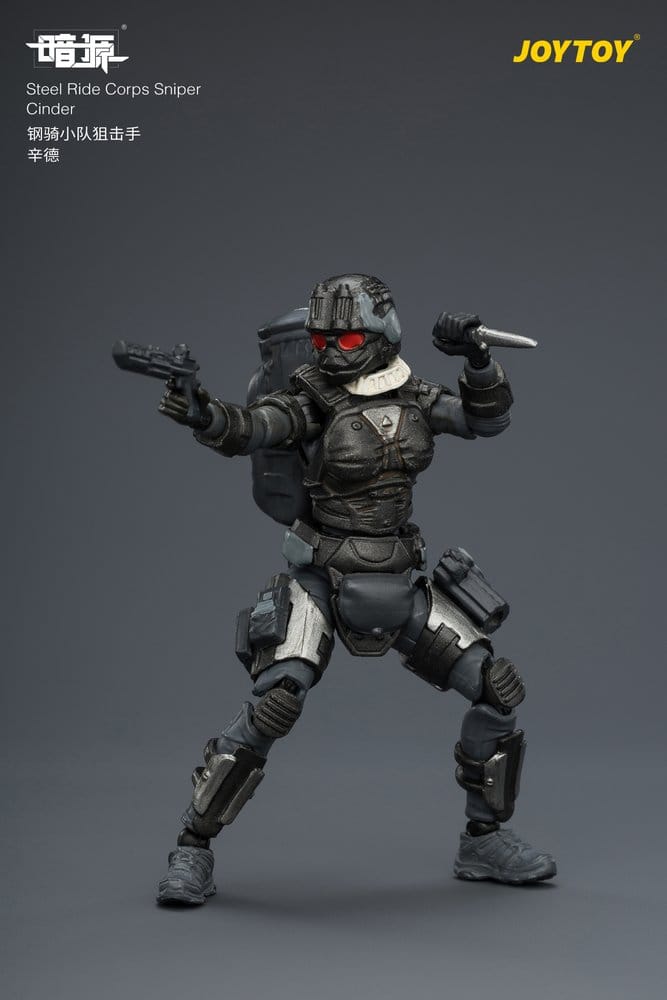 Dark Source Steel Ride Corps figurine Sniper Cinder 8 cm