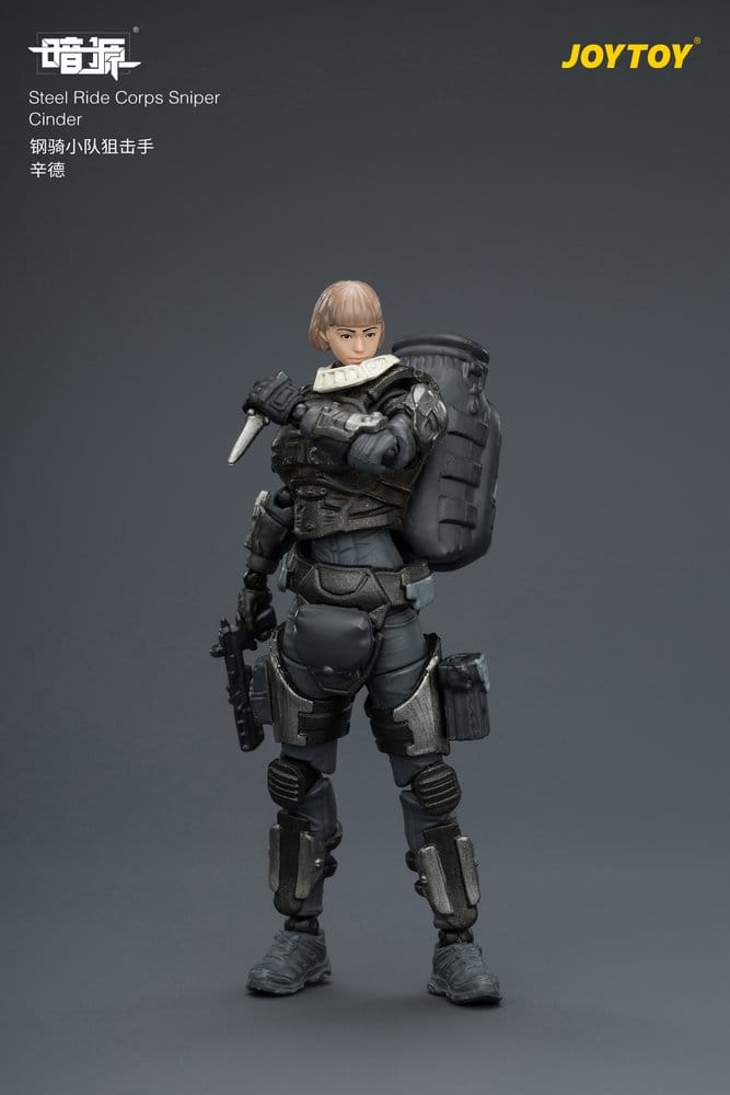 Dark Source Steel Ride Corps figurine Sniper Cinder 8 cm