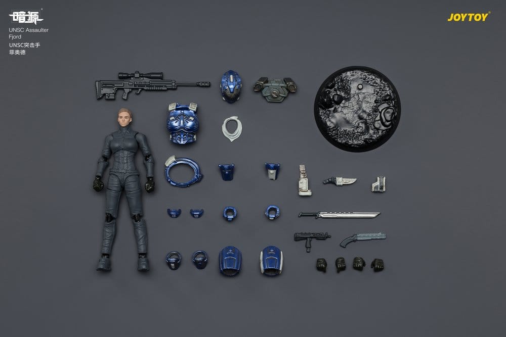 Dark Source UNSC figurine Assaulter Fjord 8 cm
