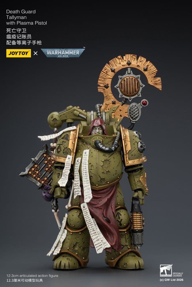 Warhammer 40,000 figurine Death Guard Tallyman 12 cm