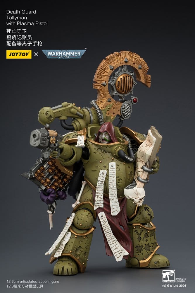 Warhammer 40,000 figurine Death Guard Tallyman 12 cm
