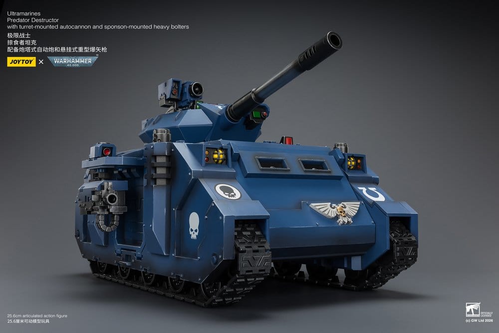 Warhammer 40,000 véhicule Ultramarines Predator Destructor 26 cm