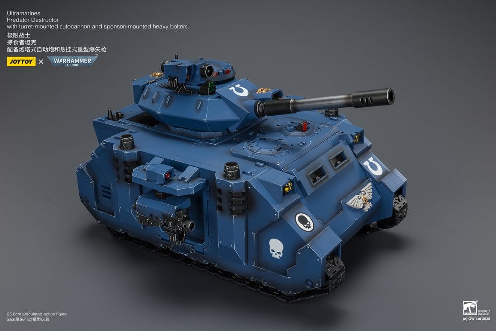 Warhammer 40,000 véhicule Ultramarines Predator Destructor 26 cm