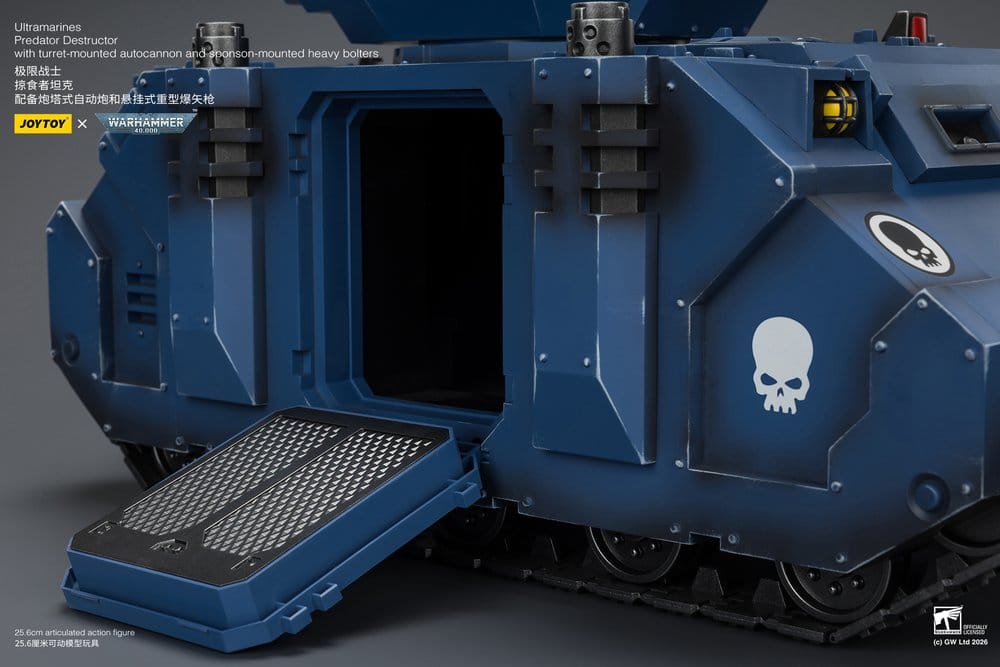 Warhammer 40,000 véhicule Ultramarines Predator Destructor 26 cm