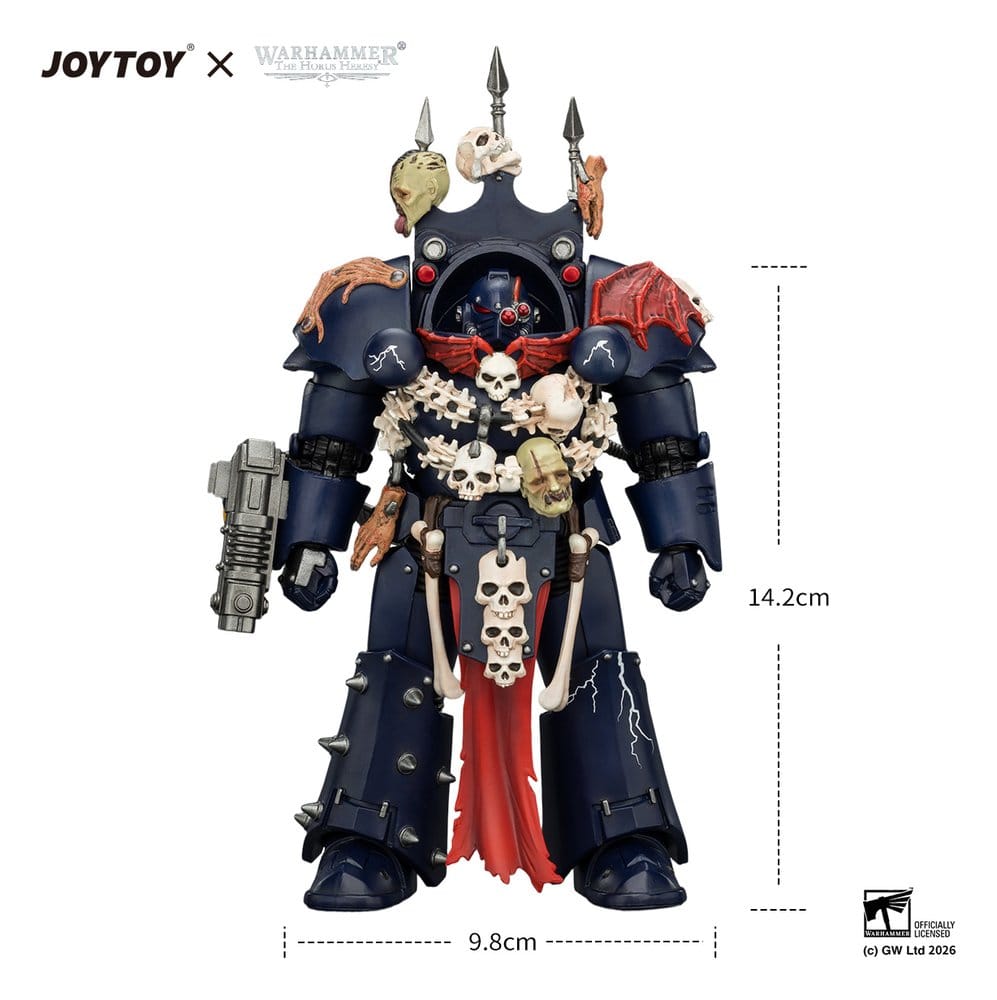 Warhammer The Horus Heresy figurine Night Lords Legion Praetor in Tartaros Terminator Armour 14 cm