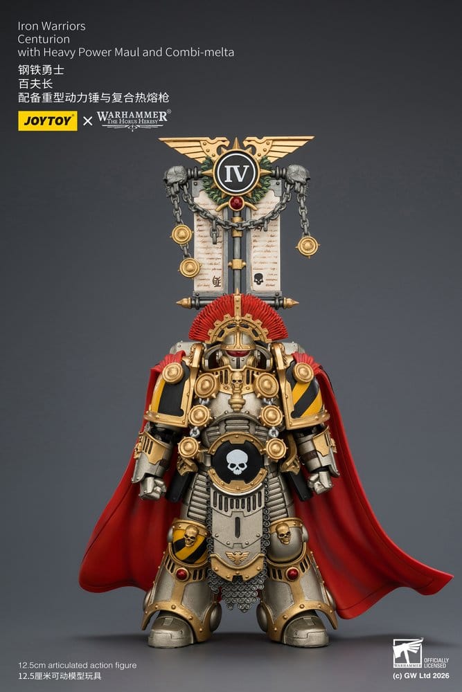 Warhammer The Horus Heresy figurine Iron Warriors Centurion 13 cm