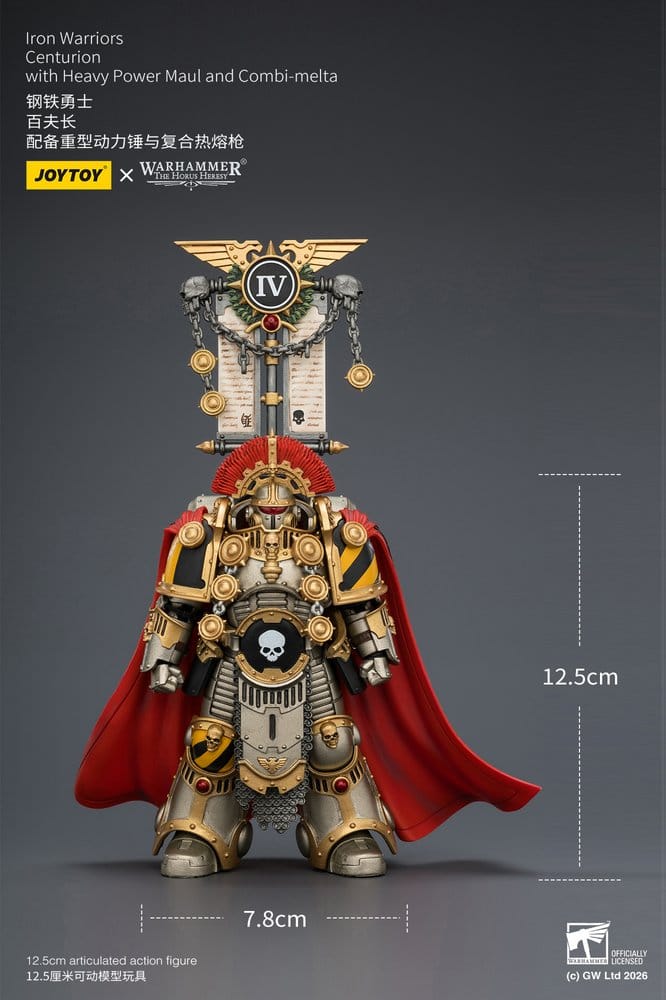 Warhammer The Horus Heresy figurine Iron Warriors Centurion 13 cm
