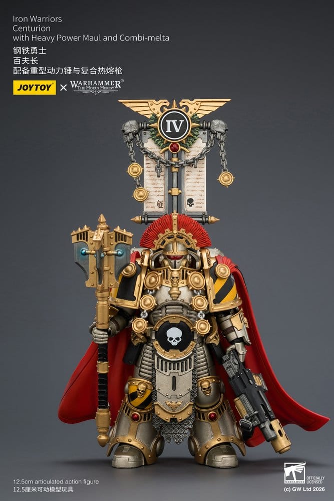 Warhammer The Horus Heresy figurine Iron Warriors Centurion 13 cm