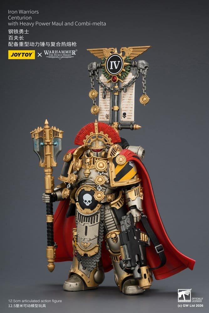Warhammer The Horus Heresy figurine Iron Warriors Centurion 13 cm