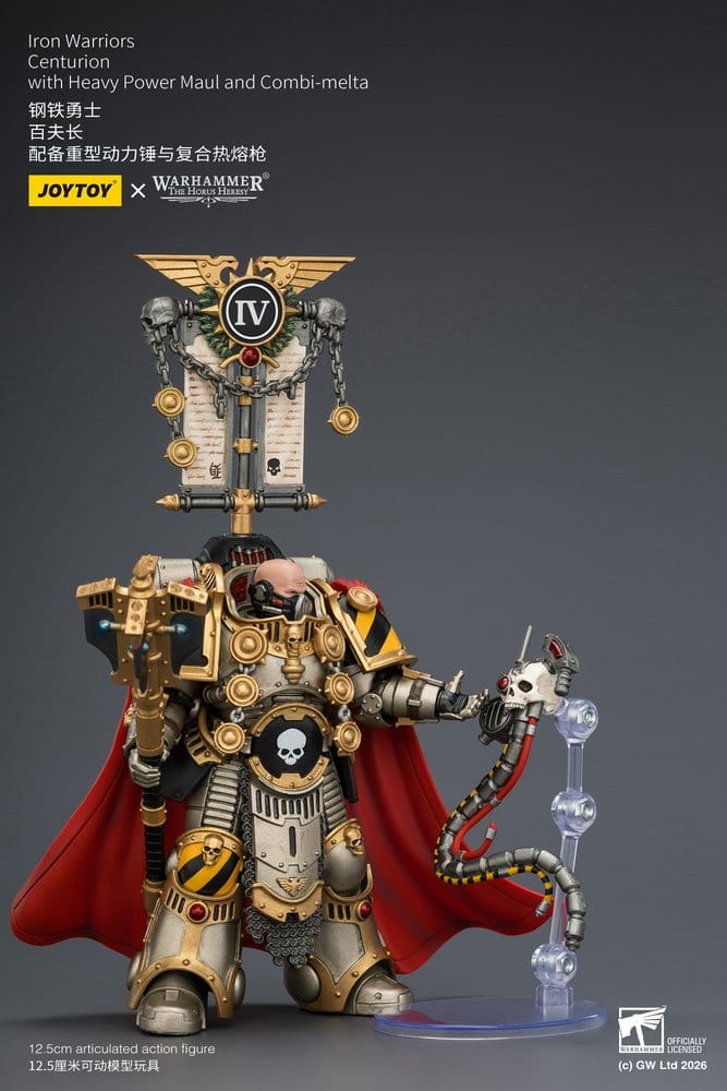 Warhammer The Horus Heresy figurine Iron Warriors Centurion 13 cm