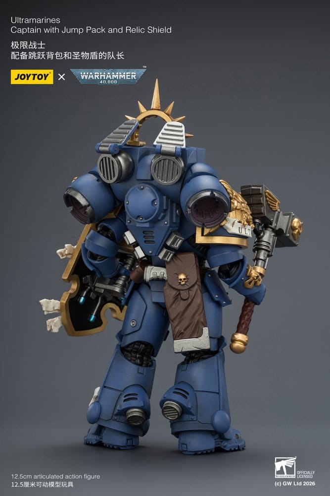Warhammer figurine Ultramarines Captain 13 cm