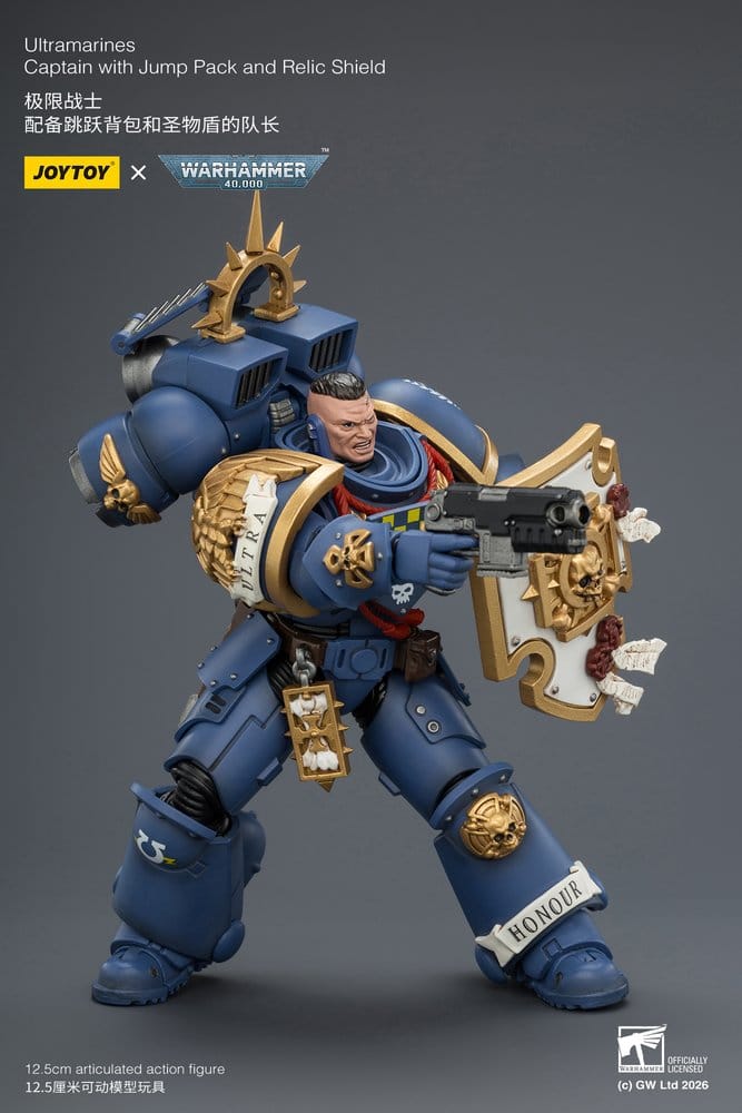 Warhammer figurine Ultramarines Captain 13 cm