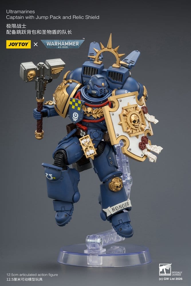 Warhammer figurine Ultramarines Captain 13 cm